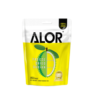 ALOR Mini Pack of Nutritious Freeze-Dried Fruits Durian (15 g)