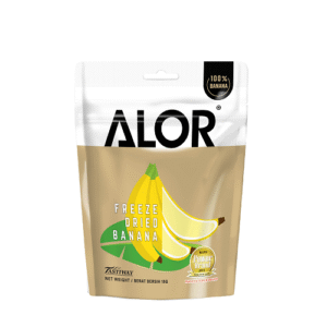 ALOR Mini Pack of Nutritious Freeze-Dried Fruits Banana (15 g)